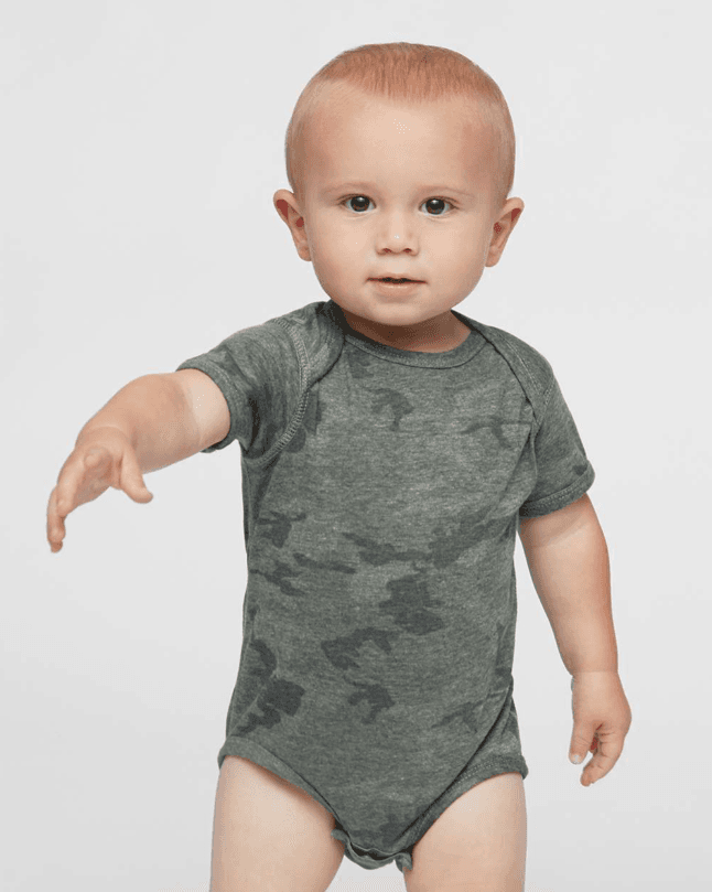Rapidprinttee POD Print on demand Baby Bodysuit - 4424